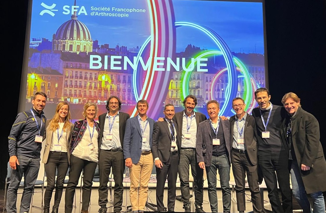 Retour en photos sur le congrès de la SFA (société française d’arthroscopie) à Nantes